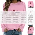 thumbnail image 3 of SBYOJLPB Breast Cancer Awareness Long Sleeve T-Shirt for Women Round Neck Inspirational Tee Shirts Tops, 3 of 5