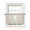 Beige, variant on Brown Farmhouse Plaid Tier Curtains 24 Inch Length,Sheer Curtains for Bedroom Living Room Window Beige Buffalo Checkered Retro Rod Pocket Drapes Kitchen Curtains Small Half Window 27.5"x24" 2 Panels