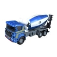thumbnail image 2 of 1:60 Transportador de vehículos de construcción, Camión mezclador de cemento, Mezclador de giratorio móvil, Coche de ingeniería para niños mayores de 3 años azul, 2 of 8