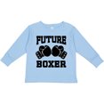 thumbnail image 3 of Inktastic Boxing Future Boxer Boys or Girls Long Sleeve Toddler T-Shirt, 3 of 5