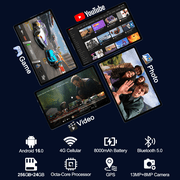 Android 16 Tablet,256GB ROM 24GB RAM,10inch Tablet,5G WiFi, Octa-Core, Dual Camera, GPS, BT 5.0,1TB Expand,FHD IPS,Incell Touch Screen,8000mAh, Face Unlock,Tablet with Keyboard