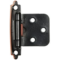 Liberty H0103BL-VBC Bronze & Copper Self Closing Overlay Hinge 10 Pack