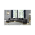 thumbnail image 4 of Meridian Furniture Marquis Gray Velvet Sofa, 4 of 11