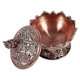 thumbnail image 3 of Chinese Style Ceramic Censer and Porcelain Decoration Charcoal Incense Holder, Bronze/Red Bronze (Color : Red Bronze), 3 of 4