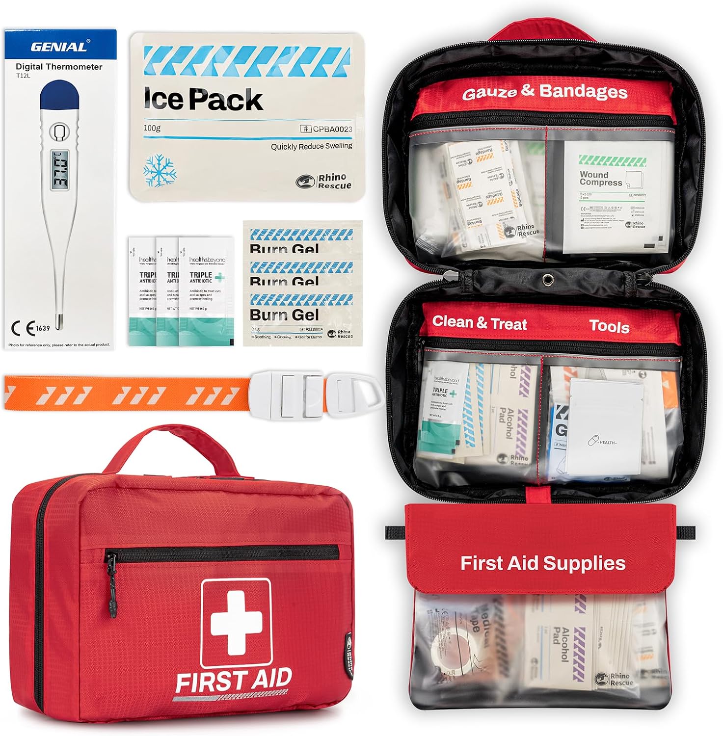 Rhino Rescue All-Purpose First Aid Kit 240 Piece photo 4