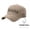 Khaki, variant on Gray Oversize Baseball Cap blended fabric Curved Bill Mesh Back Retro Classic Colorblock Snapback Baseball Cap for Men and Women A