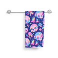 thumbnail image 3 of KLL colorful Skull mushroom rainbow Ultra Absorbent & Soft Hand Towels for Bath, Hand, Face, Gym and Spa-27.5x16in, 3 of 7