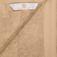 thumbnail image 4 of Superior Aria Turkish Cotton Solid Heavyweight 6-Piece Hazelnut Towel Set, 4 of 6