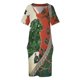 thumbnail image 3 of Vestido holgado con bolsillos para el Día de San Patricio, vestidos de mujer, vestidos para mujer, vestido de verano para mujer 2025, 3 of 6
