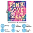 thumbnail image 2 of Pink Love Dream Graphic Print-2 Dishwasher Magnet Cover Decorative Sticker for Home Cabinet Kitchen 23" x26", 2 of 5
