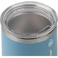 thumbnail image 4 of ThermoFlask Drinkware Collection - 12 oz Insulated Wine Tumbler with Leakproof Push N Sip Lid, Dusty Blue, 4 of 5