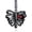Rib, variant on Gothic Charms Beads for Bracelets for Women Sterling Silver Skull/Rib/Angel Devil Pendant Bead Christmas Jewelry Gifts