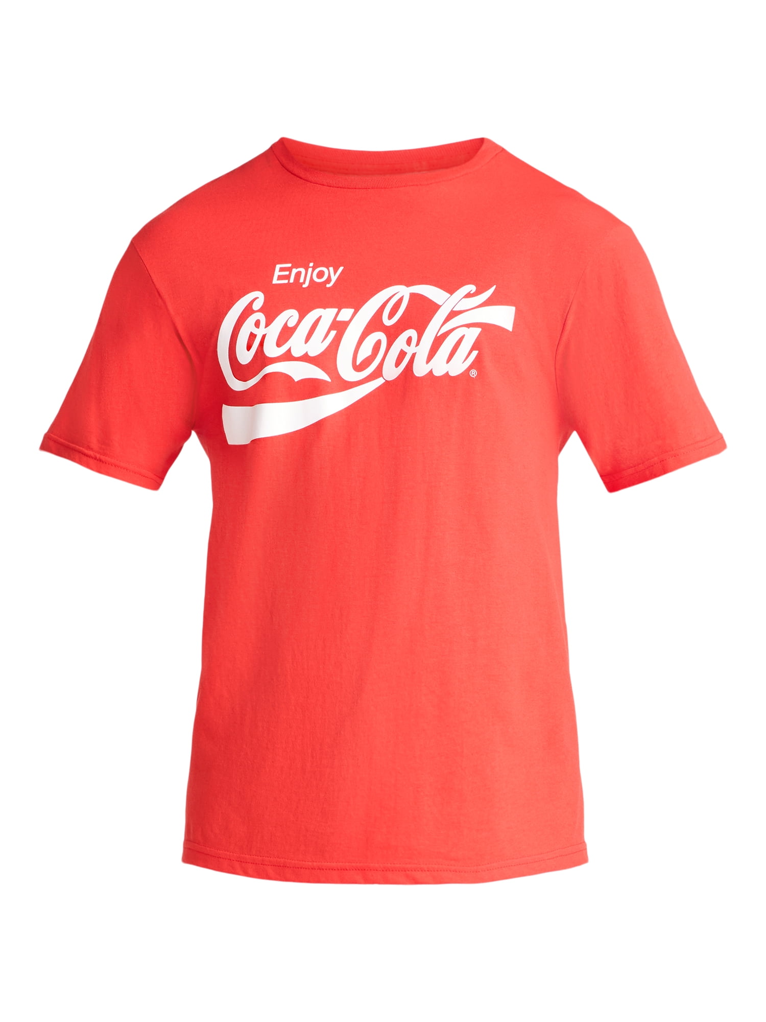 Coca Cola, Men's & Big Men's Graphic T-Shirt, Enjoy Coca Cola