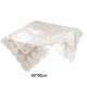 thumbnail image 3 of Injueey Mantel de encaje blanco elegante para de comedor de boda, decoración de de comedor, mantel individual para picnic Decoración del hogar, 3 of 6
