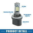 thumbnail image 4 of Unique Bargains 880 Fog Lights Bulbs High Power 62 2016 Chips Auto LED Car Lamp Waterproof (Set of 2), 4 of 6