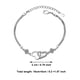 thumbnail image 4 of Pulsera de imitación de las mujeres pulsera de corazón en forma de corazón pulseras de joyería, 4 of 7