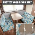 thumbnail image 2 of Uorisanigo Blue Sea Turtle RV Dinette Cushions Covers Elastic Camper Sofa Cushions Cover Replacement Couch Cushion Slipcovers Washable Car Loveseat for RV Travel Trailer Couch, 2 of 7