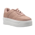 thumbnail image 2 of Tenis Mujer Ovx Casual Urbano Plataforma Cristales Moda rosa 23, 2 of 6