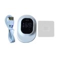 thumbnail image 2 of Bunblic Toothbrush Sanitizeri Case USB Charging LED Screen Drying Toothbrush Cleaner white, 2 of 8