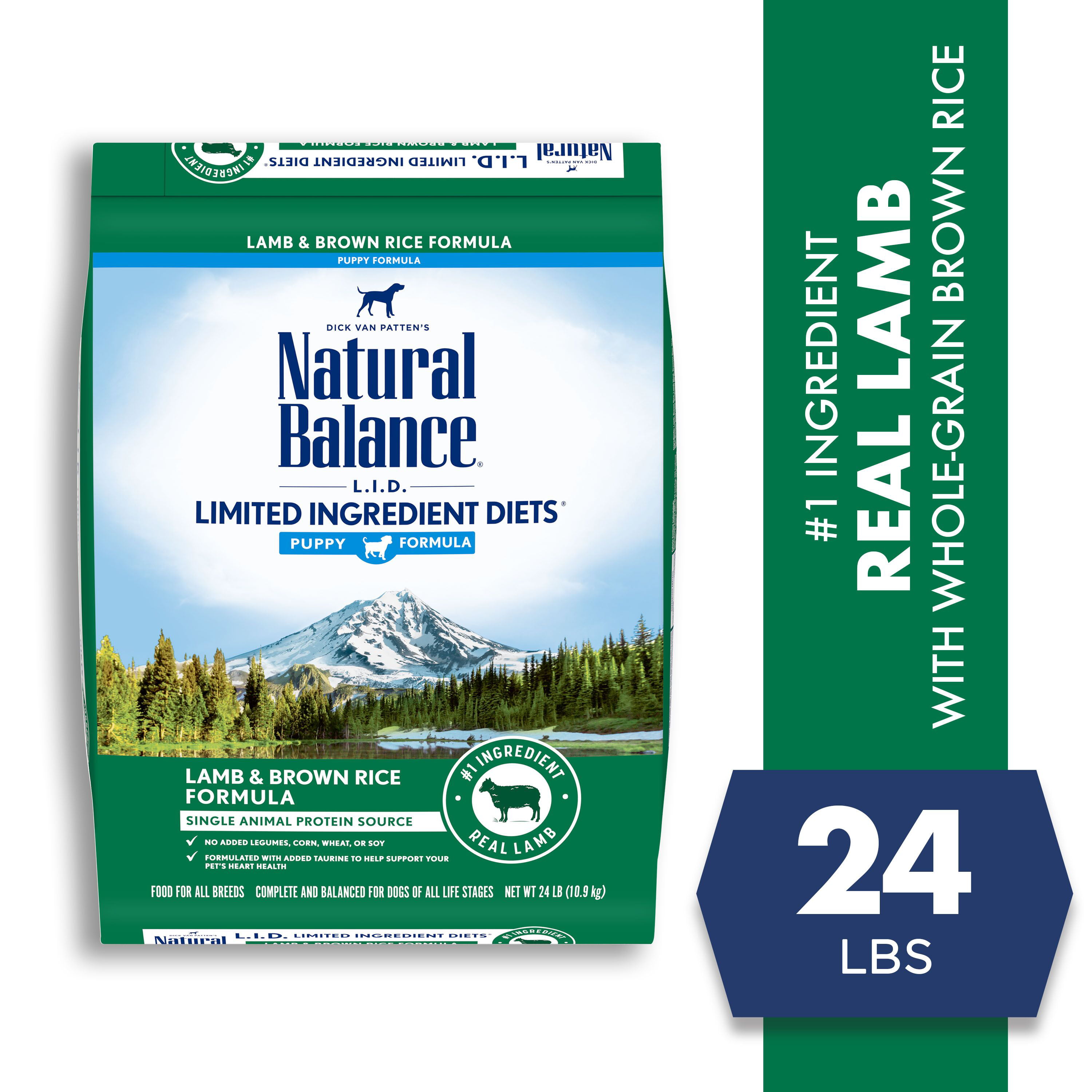 Natural Balance L.I.D. Limited Ingredient Diets Dry Dog Food, 24 Pounds