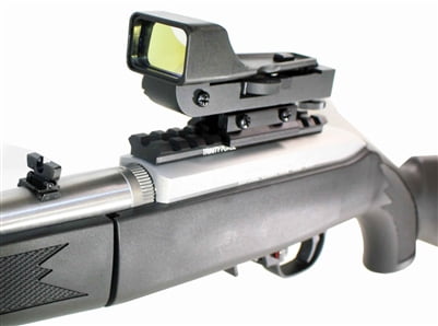 Hot Sale Optics Reflex Red Green Dot Sight Scope w/ Dual Rail Mounts Rifle Scope 