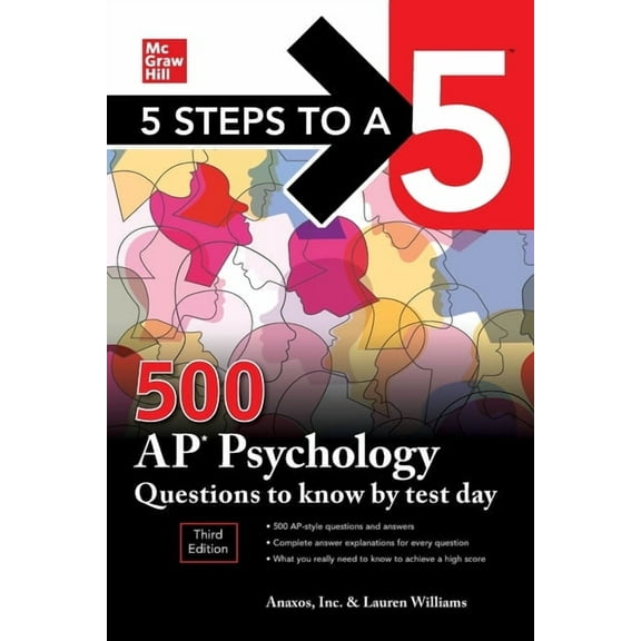 5 Steps to a 5: 500 AP Psychology Questions to Know by Test Day, Third Edition, (Paperback)