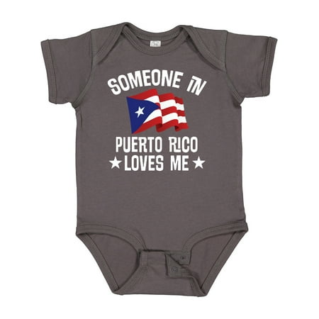 

Inktastic Someone in Puerto Rico Loves Me Gift Baby Boy or Baby Girl Bodysuit