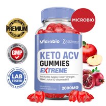 Microbio Keto Extreme ACV Gummies 2000mg Dietary Supplement 60 Gummys