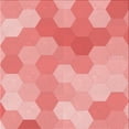 thumbnail image 1 of Ahgly Company Machine Washable Indoor Square Transitional Pastel Pink Area Rugs, 8' Square, 1 of 7