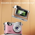 thumbnail image 3 of Cámara Digital Mini Retro, Cámara para Niños 1080P HD con Luz de Relleno, Cámara Portátil Tipo Collar con Pantalla TFT de 0.96", Cámara Compacta para Vlogging para Adolescentes, Estudiantes, Viajes, 3 of 8