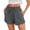 Gray, variant on Siminsem High Waisted Linen Blend Shorts for Women Summer Casual Wide Leg Loose Fit Drawstring Beach Vacation Clothes 2026 with Pockets Elastic Waistband Pull On Lounge Bottoms, Khaki, L