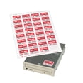Avery ID Labels, Sure Feed Technology, Permanent Adhesive, 1.25" x 1.75