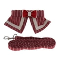 thumbnail image 2 of Cuerda Para Correa Para Perros Y Gatos Sunnimix Juego de arneses y correas para perros Raya Roja Talla M, 2 of 8