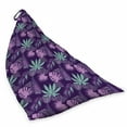thumbnail image 2 of Tropical Lounger Chair Bag, Exotic Jungle Leaves Monstera Fan Palm Banana Island Coconut Tree Pattern, High Capacity Storage with Handle Container, Lounger Size, Purple and Seafoam, by Ambesonne, 2 of 5