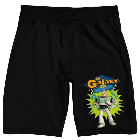 Toy Story Lounge short Sublimation on Black Adult-Large