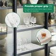 thumbnail image 2 of DIYMAHG Shelf Liners for Kitchen Cabinet, Non Slip Refrigerator Liners  No-Adhesive Waterproof Oil-Proof Protect Liners Kitchen Mat for Bathroom, Pantry(Marble 12 in x 20 Ft), 2 of 7