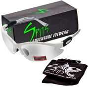 Spits Eyewear Cougar Bifocal Safety Glasses (Magnifier: 1.50, Frame Color: White)