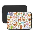 thumbnail image 3 of Bingfone Animal Cartoon Style Laptop Sleeve Case 13 Inch, 360° Protective Computer Carrying Bag, 3 of 9