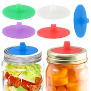 Pickle Pipes - Airlock Fermentation Lids - Fermentation Kit For Wide Mouth Mason Jar Sauerkraut & Pickle Kit - Fermentation Jar Not Included(5pc)