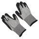 thumbnail image 5 of Guantes Recubiertos De Nitrilo Resistentes A Cortes, Buen Agarre, Guantes Anticorte Fáciles De Limpiar, Protección De Nivel 5 Resistente Al Desgaste, Muñequera Tejida Para, 5 of 7