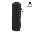 thumbnail image 4 of Black EVA Hard Shell Pen & Pencil Case Holder, Protective Carrying Box for Apple Stylus & Electronic Accessories, Internal Mesh & Elastic Straps, Medium & Small Sizes (21x7.5x2.8cm, 20x6.5cm), 4 of 8