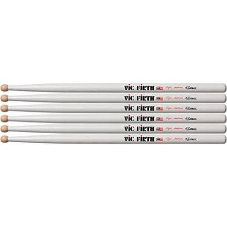 Vic Firth SRH-3 Corpsmaster Marching Drum Stick 3-Pack Ralph Hardimon Wood Tip