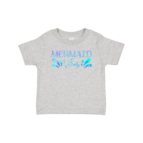 Inktastic Mermaid Vibes Text in Blues Boys or Girls Baby T-Shirt