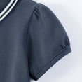 thumbnail image 4 of xfsWaSs Toddler Girl Sporty Dress Summer Girls Dress Cute School Uniform Polo Dresses Casual Childrens Sundress Leisure School Outfit 5-6 Years, 4 of 6