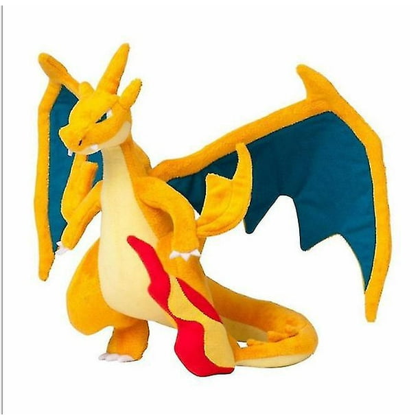 Kawaii Pokemon Large Fire Dragon Plush Doll Fire-breathing Dragon Stuffed  Toy Pillow Cushion Children’s Gift