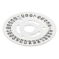 thumbnail image 2 of CALENDAR DATE DISC FOR LADY ROLEX 2030/2035 6719 6901 6919 6921 6927 6929 WHITE, 2 of 2