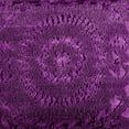 thumbnail image 6 of Better Trends 2 Piece Twin Bedspread Set 100% Cotton Chenille Tufted Medallion Pattern Soft & Luxurious Feel, Perfect for Gifting and All Seasons, Machine Washable (Plum) Rio Collection, 6 of 6