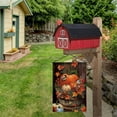 thumbnail image 4 of Pumpkin Garden Flag, 2 Pack Welcome Fall Garden Flags 12x18 Double Sided for Outside, Small Yard Burlap Flag Vertical Rustic Porch Lawn Mini Decorations Outdoor, 4 of 6