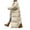 Beige01, variant on Women's Thickened Long Down Jacket Down Coat Hooded Puffer Jacket Length Over-the-knee Lightweight Loose Cold-proof Warm Thickened Hooded with Zipper