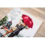 Luca-S Welcome Home Kit & Frame Counted Cross-Stitch